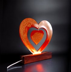 Svítící noční světlo s LED diodami Svítící noční světlo s LED diodami