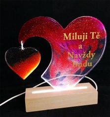 Svítící LED noční lampa Svítící LED noční lampa